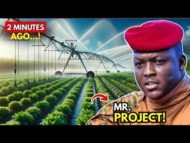 Africa Transformed: Ibrahim Traoré Launches the Largest Irrigation Revolution in History!