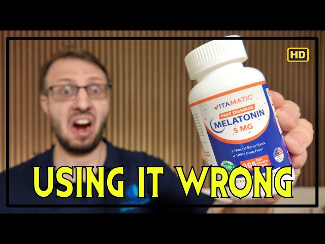 You are probably using melatonin incorrectly...