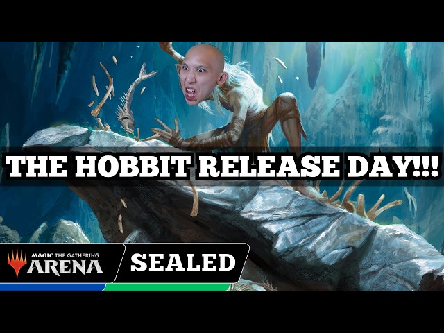 THE HOBBIT RELEASE DAY!!! | The Hobbit Sealed | MTG Arena
