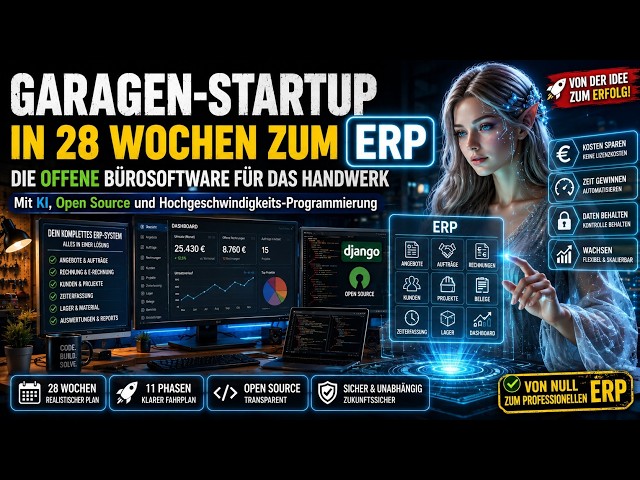 XRechnung, ZUGFeRD, ERP: Ein Mann, eine KI, ein kompletter Bauplan