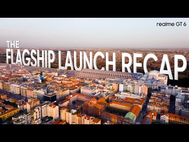 Recap of the AI Flagship Killer launch | realme GT 6