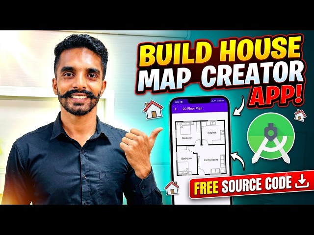 How to Make a House Map Creator App in Android Studio (Free Source Code)