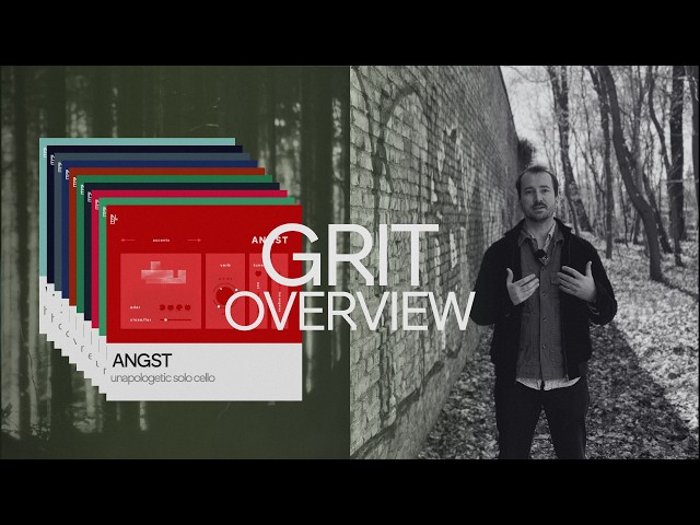 GRIT collection overview | 10 individual gritty sample libraries #samplelibrary #kontaktlibrary