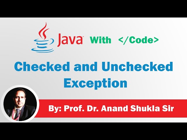 Difference between Checked and Unchecked Exception in Java with code.