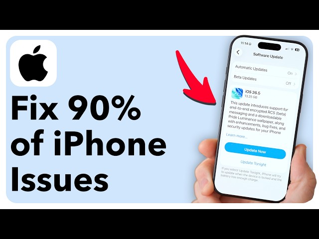 The 3 Things That Fix 90% Of Issues On iPhone