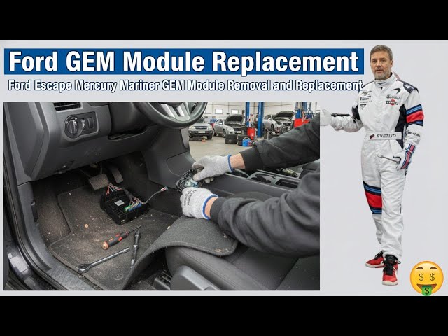 How to Remove & Replace Ford Escape / Mercury Mariner GEM Module (BCM)