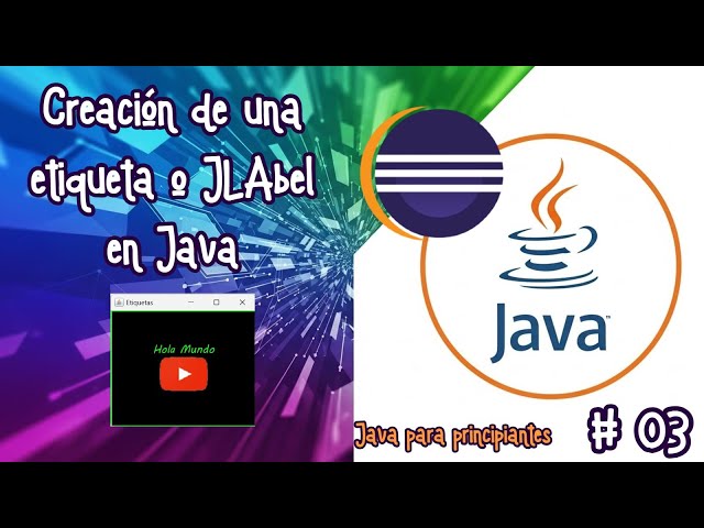 JAVA ECLIPSE, Creación de una etiqueta o JLabel en JAVA #tutoriales #java #guitar