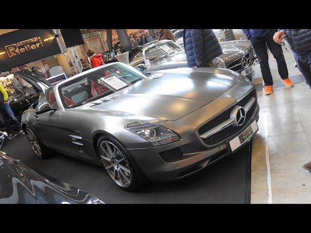 Mercedes-Benz SLS AMG Roadster (R197) - Retro Classics 2024 - Stuttgart