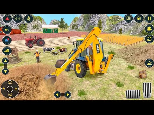 Real City Construction Simulator 3D 2026 | Road Builder, Excavator & Heavy Trucks | Android Gameplay