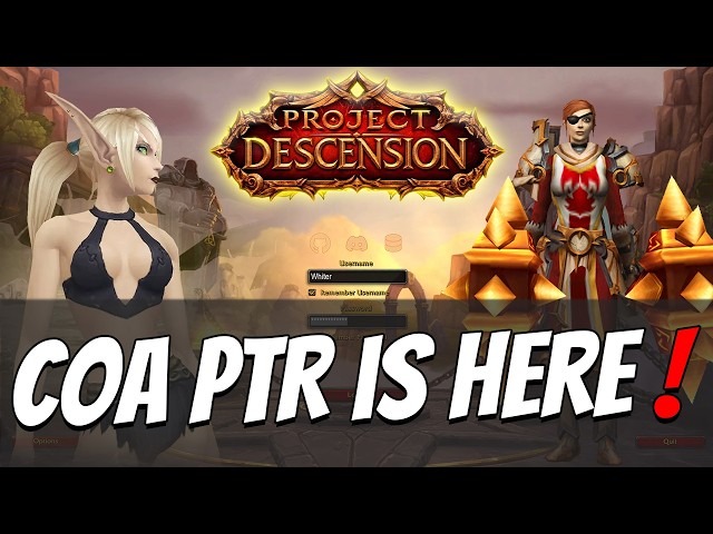 New Conquest of Azeroth PTR is Here! | CoA Core