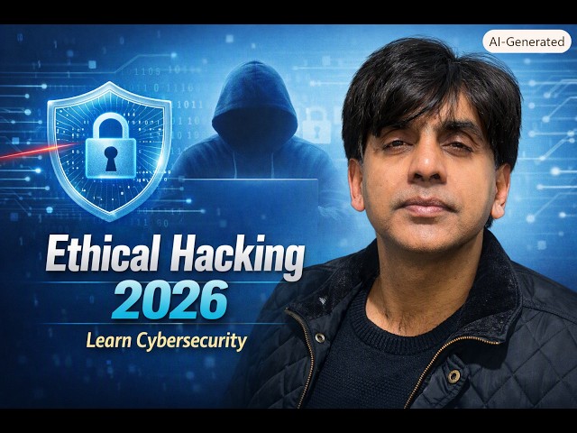 Ethical Hacking for Beginners 2026 | Learn Cybersecurity