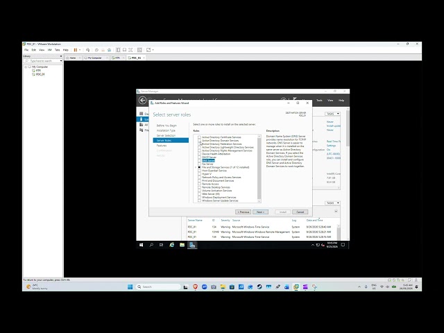 3. How to simply set up AD DS on Windows Server 2019 on VMWare [2026] - Simple Virtual Network