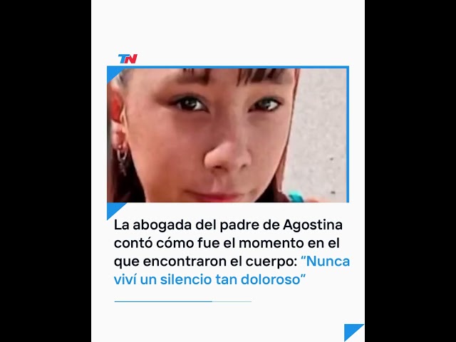 "THE FATHER IS DEAD INSIDE" | Gabriel Vega's lawyer spoke out after Agostina was found