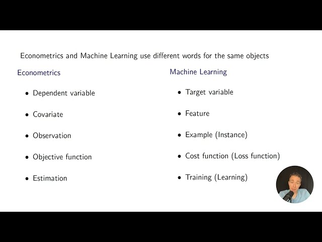 Machine Learning in Econometrics: Introduction and Key Concepts