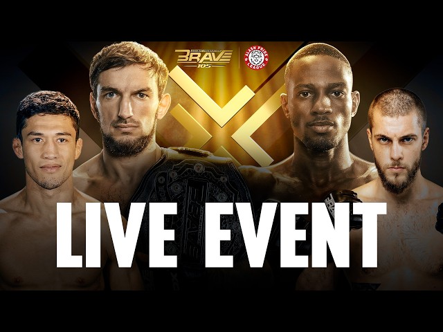 🔴 LIVE | BRAVE CF 105 x Alash Pride 123 | Almaty, Kazakhstan | FREE MMA EVENT