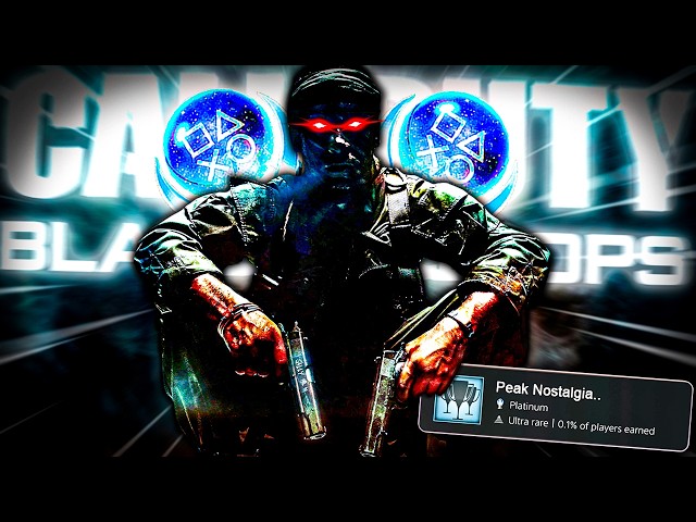 Call Of Duty Black Ops Has The Most Nostalgic Platinum Trophy Ever...