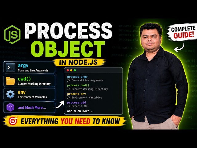 Part-12 || Process Object in Node JS
