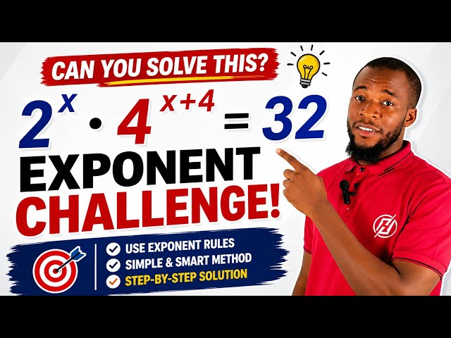 Can You Solve This Exponential Equation? 😱🔥