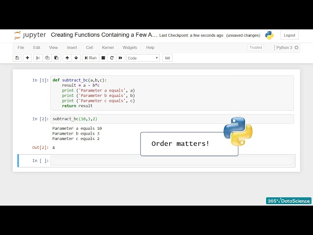 Python Functions with Multiple Arguments | Learn How to Use Parameters Effectively