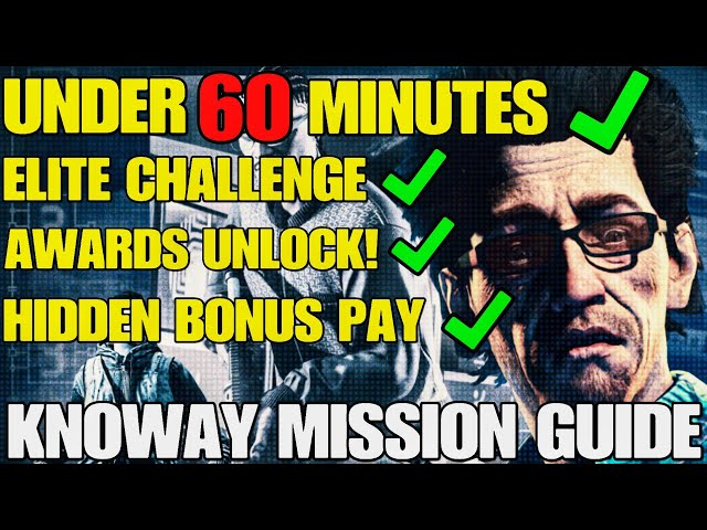 GTA Online (SOLO) KnoWay Missions, Under 60 Minutes, Bonus Pay, Awards, and Elite Challenge Guide!