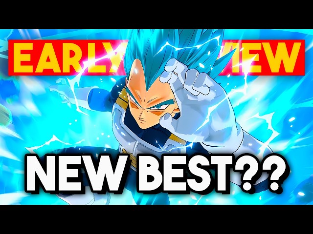 EARLY ACCESS!! SSJ BLUE VEGETA LOOKS ABSOLUTELY INSANE!! | Dragon Ball Gekishin Squadra