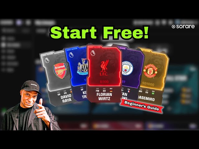 Sorare Beginner’s Guide 2025 – How to Start Playing for FREE!