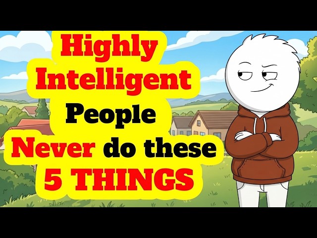 5 Things Highly Intelligent People NEVER Do — But Most People Do Every Day