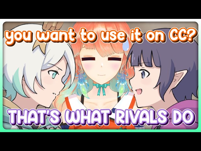 Ina Wants to Learn German from Kiara So She Can Talk with Her Rival Cecilia
