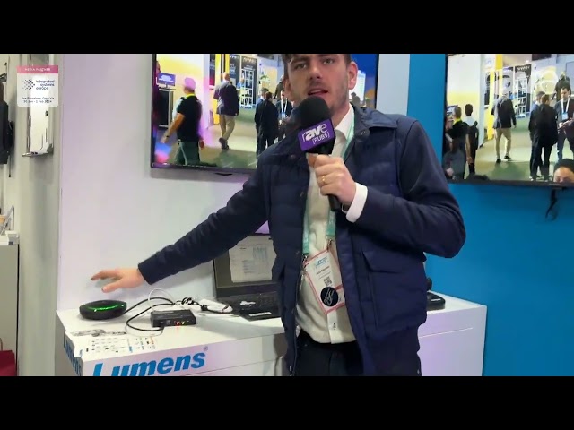 ISE 2024: Lumens Introduces OIP-N60D 4K Dante AV-Over-IP Decoder
