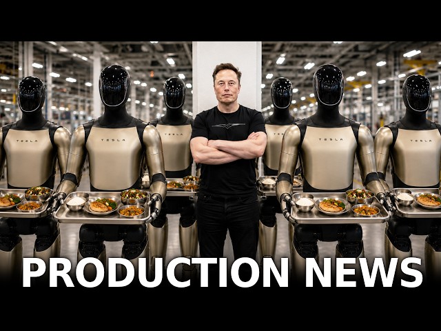 Major Tesla Bot Gen 3 Production UPDATE!