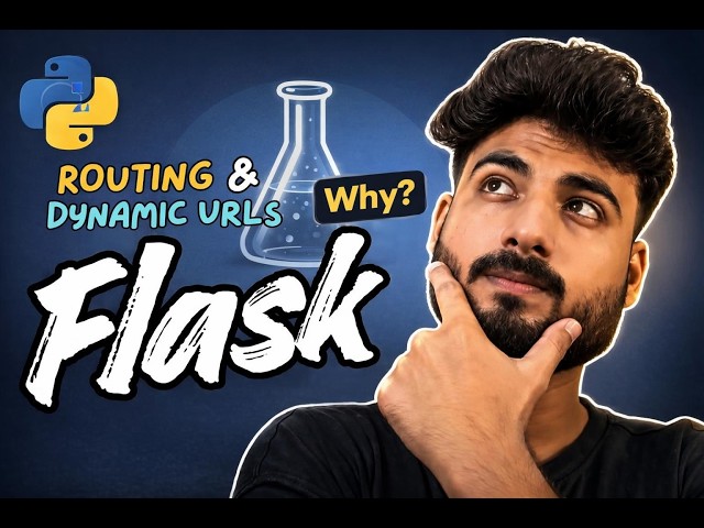 Flask Routing & Dynamic URLs | Python Web Dev Tutorial