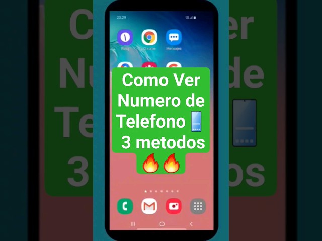 Ver Numero de Telefono #android #tutorial #trucos #trending