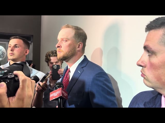 OU FOOTBALL: Oklahoma OC Ben Arbuckle Postgame Press Conference After 41-13 Georgia Loss