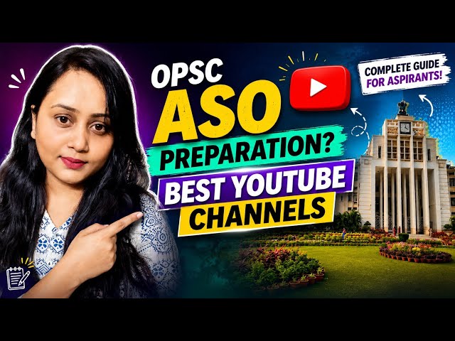 OPSC ASO 2026 Strategy📚 | Best Free YouTube Resources & Channels #opscaso #opscasorecruitment 
