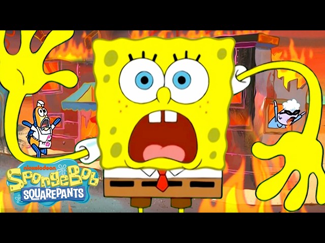 Bikini Bottom Getting DESTROYED for 30 Minutes Straight 💥 | SpongeBob