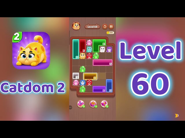 Catdom 2 Level 60 walkthrough 🐱 | SolutionGuruji