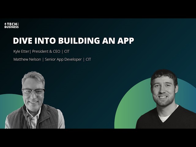Dive into Building an App