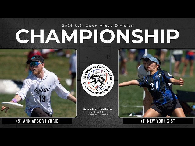 2026 U.S. Open Mixed Final EXTENDED HIGHLIGHTS: Hybrid (5) vs. XIST (1)
