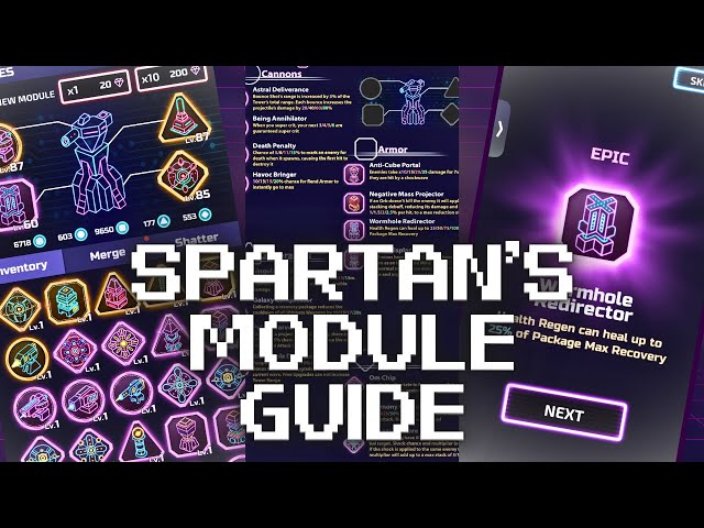 Modules Guide in The Tower Idle Tower Defense