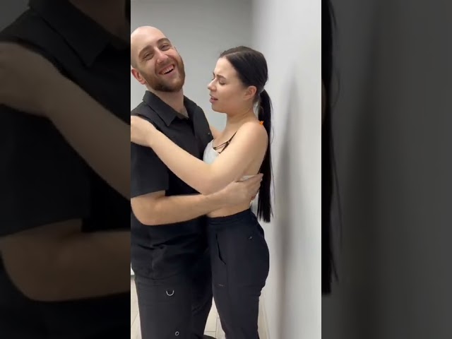 Back pain Adjustment😱🥵#chiropractic #chiropractor #shorts #fyp