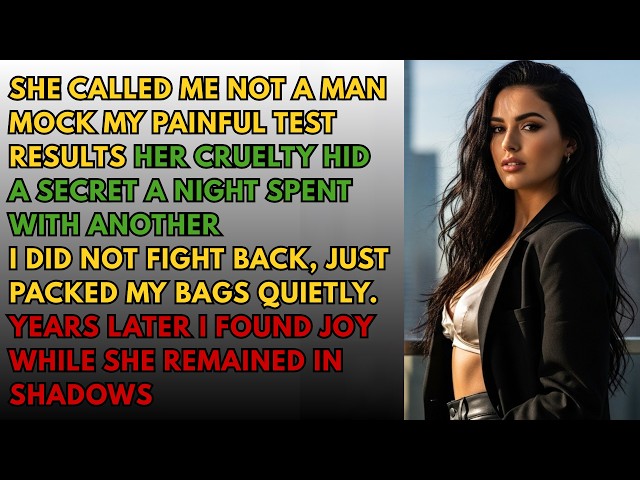 Wife Cheated With A Stranger Because I  Wasn't A Man     Then I Disappeared Forever PART 2