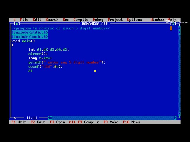 program to riverse given number #riverse_numbers #basic c program #cpp #c #coding
