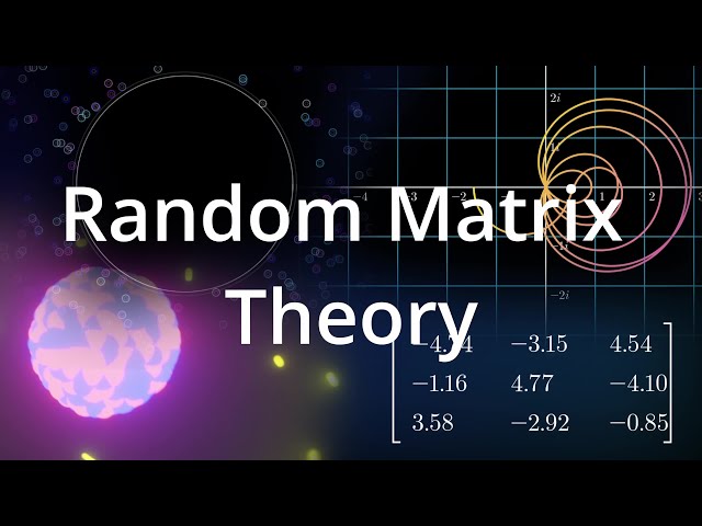 Random Matrices in Unexpected Places: Atomic Nuclei, Chaotic Billiards, Riemann Zeta #SoME2