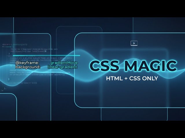 CSS Animated Gradient Background in 5 Minutes (No JS) 