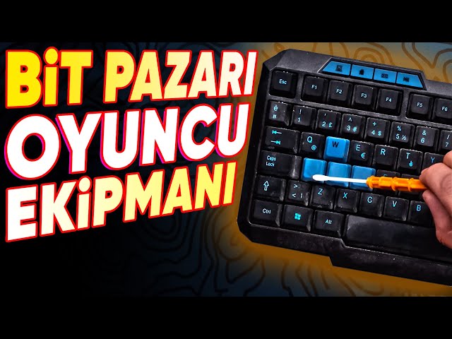 BİT PAZARINDAN 400 TL’ye Tam Set Oyuncu Ekipmanı Topladık!