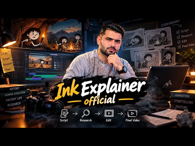 Welcome to My Channel! | Ink Explainer official & Animations
