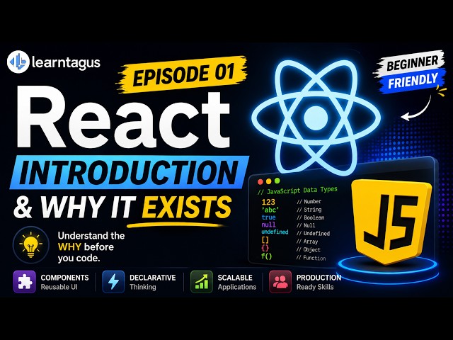 Why React Exists & How It Works | React Tutorial #01