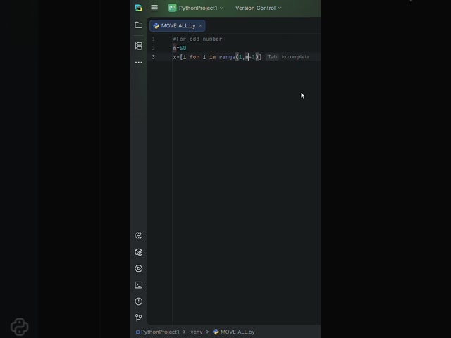 Day #18 Write a program to get ODD number #codinginterview #coding #softwareengineering