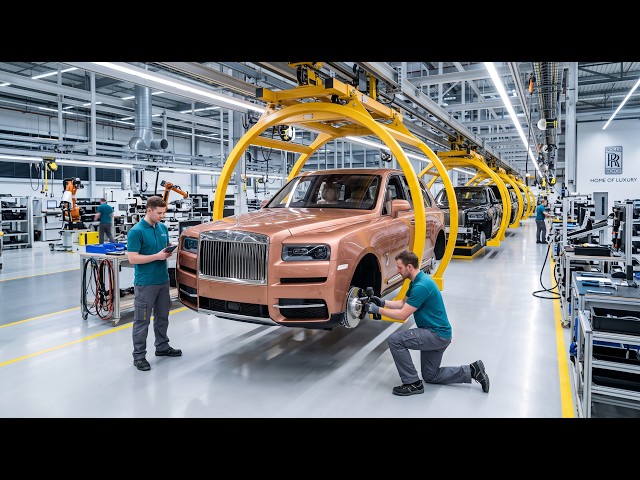 How Rolls-Royce Cars Are Made From Scratch | Inside the Luxury Factory