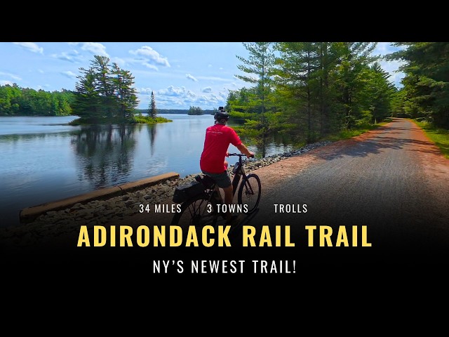 The Adirondack Rail Trail Might Be the Most Beautiful Ride in New York